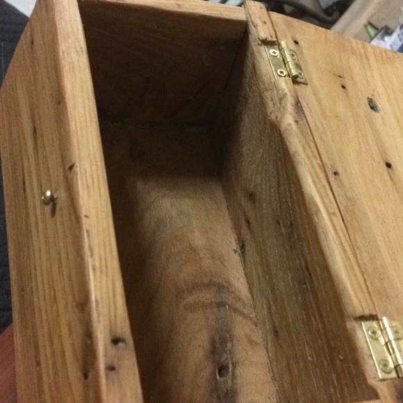 SOLD! Artisan👩🎨 Crafted Mid Century Wood Purses - Picture 4 of 5